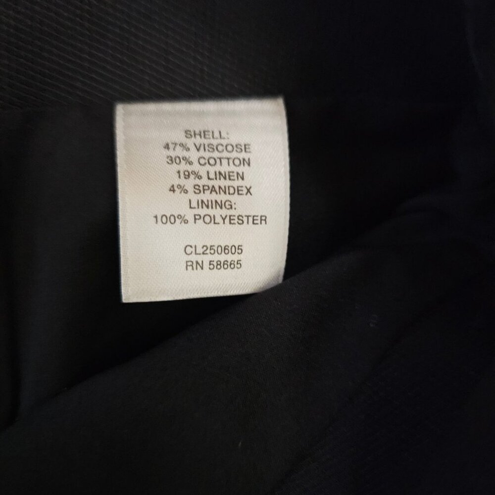 Classiques Entier Black Button-Front A-Line Skirt… - image 8